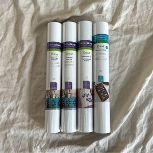 Cricut Iron Ons and Premium Vinyl Bundle NEW